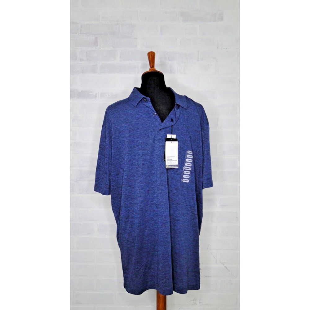 CALLAWAY Golf s/s Moisture Wicking, Sun protection POLO sz XL‎ PEACOAT Nwt